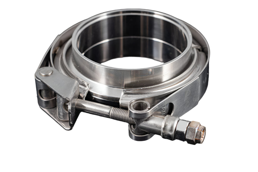 6.0" Stainless Steel V-Band Flange Assembly with Clamp