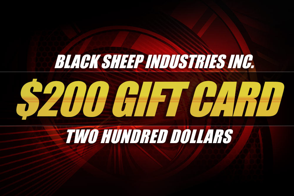 Black Sheep Industries $200 Digital Gift Card