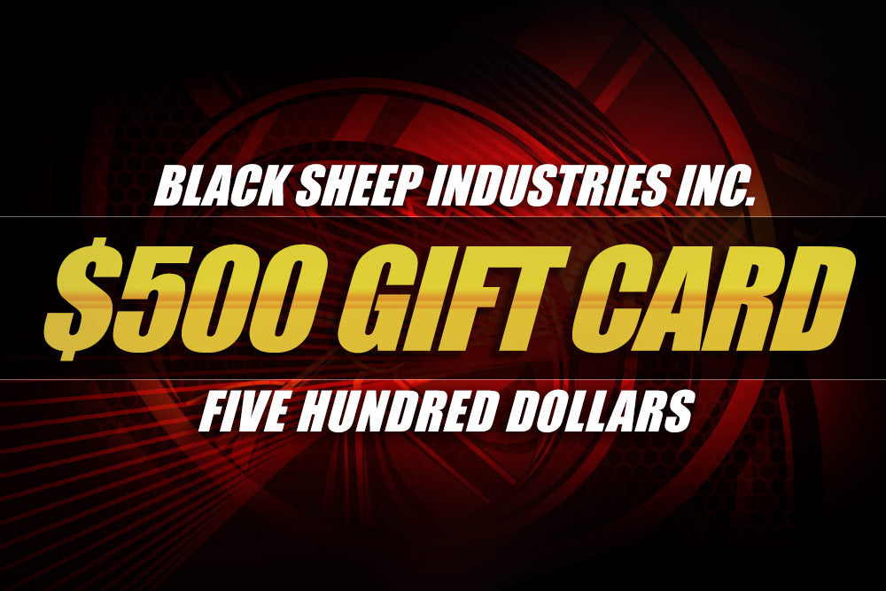 Black Sheep Industries $500 Digital Gift Card