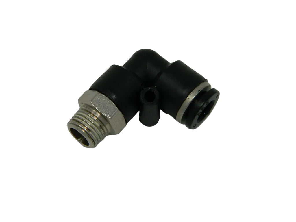 1/8 NPT 90° Male Hose Coupler Pneumatic Fitting