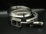4.62" Half Marmon for Borg S400, Garret G Series 42 and 45 T4 Downpipe Flange W/Clamp - Black Sheep Industries Inc.
