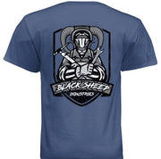 Blue Short Sleeve T-Shirt - Black Sheep Industries Inc.