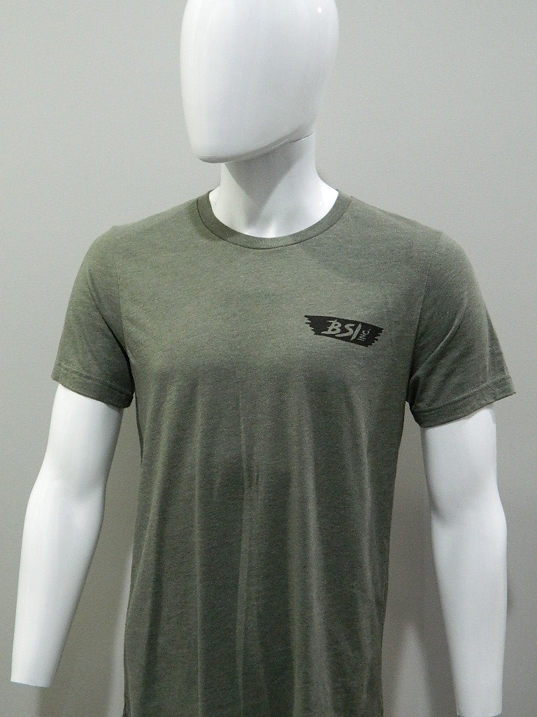 Green Heather Short Sleeve T-Shirt - Black Sheep Industries Inc.